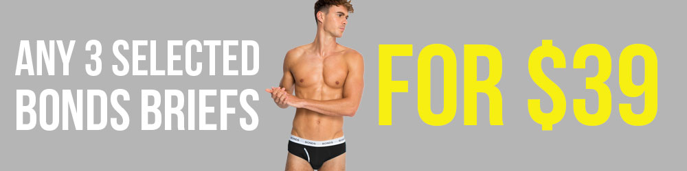 Bonds Briefs 3 for $39