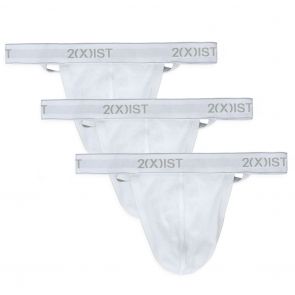 2xist Essentials Y Back Thong 3-pack 20302 White