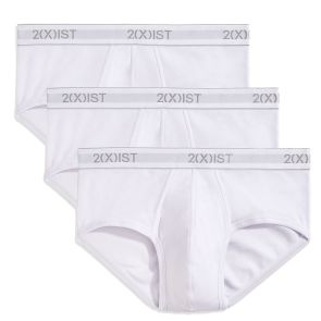 2xist Essentials Contour Pouch Brief 3-Pack 20303 White