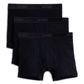 2xist Essentials Boxer Brief 3-Pack 20304 Black