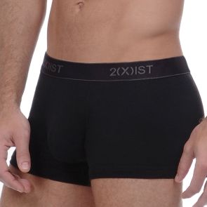 2xist Essentials No Show Trunk 3-Pack 20333 Black