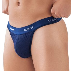 Clever Basics Latin Lust Thong 0876 Dark Blue