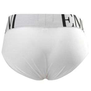 Emporio Armani GA Large Eagle Logo Brief 110814 CC716 White