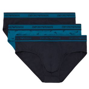 Emporio Armani Knit Brief 3-Pack 111734 Multi