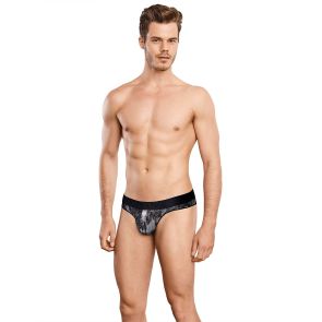 Doreanse Nebula Thong 1208 Black/Silver