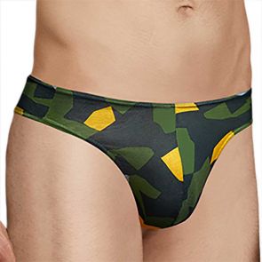 Doreanse Geo Camo Thong 1303 Mandarin