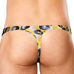 Doreanse Sexy Thong 1404 Blue Leopard