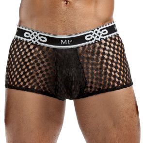 Male Power Peep Show Mini Short 145-223 Black