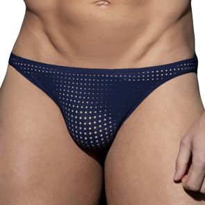 Addicted Excite Me Thong ADF203 Navy