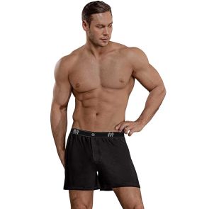 Male Power Bamboo Boxer 160-253 Black