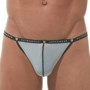 Gregg Homme Bubble GHomme Pouch G-String 162114 Sky