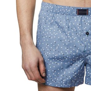 Tommy Hilfiger Woven Boxer Print Sky/Scatter Dot