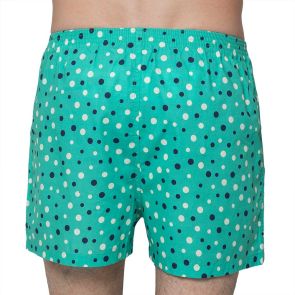 Coast Woven Spot 2-Pack Boxer 18CCU503 Green/Red