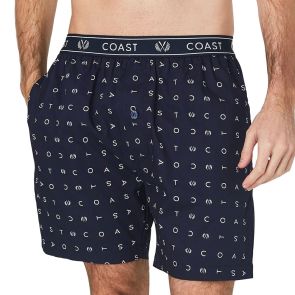 Coast Signature Essential Poplin Sleep Shorts 19CCS336 Navy