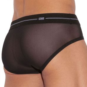 CODE 22 Sheer Mesh Brief 2101 Black