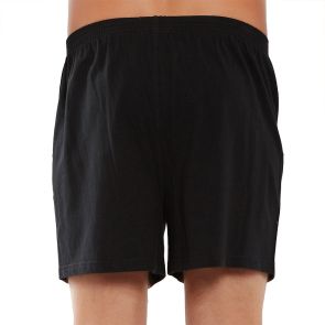 Coast Mens 2-Pack Knit Boxer Shorts 22CCU511 Black