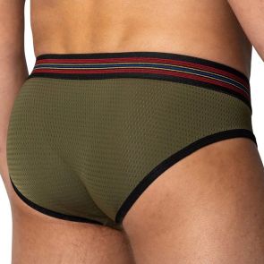 BIKE Mesh Brief BAS311 Olive