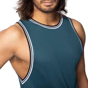 BIKE Sideline Mesh Tank BAM145 Green