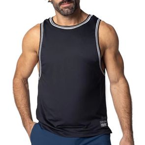 BIKE Sideline Mesh Tank BAM145 Black