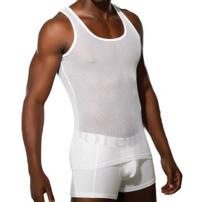 Doreanse Athlete Mesh Tank Top 2310 White