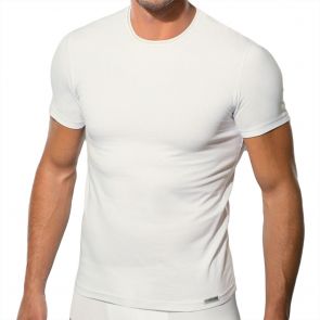 Doreanse Thermal Crew Neck T-Shirt 2875 Ecru