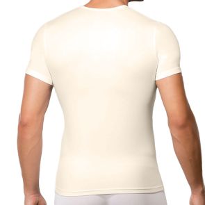 Doreanse Thermal Crew Neck T-Shirt 2875 Ecru