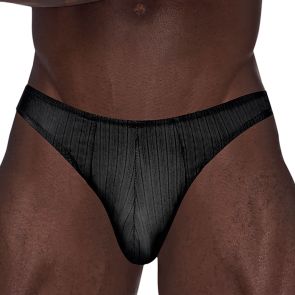 Male Power Barely There Moonshine Jock 301-272 Black