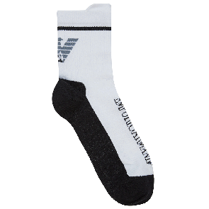 Emporio Armani Mens Knit Socks 301308 Bianco