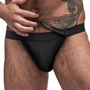 Male Power Grip and Rip Rip Off Jock 388-258 Black
