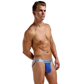 Magic Silk Branded Jockstrap 4086 Cobalt
