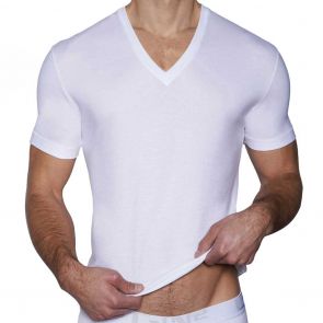 C-in2 Core V-Neck T-Shirt 4110 White