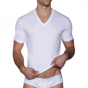 C-in2 Core V-Neck T-Shirt 4110 White