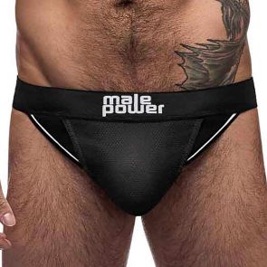 Male Power Black Nite Thong 416-255 Black