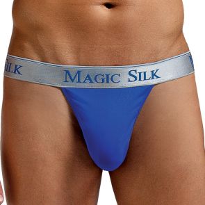 Magic Silk Micro Thong G-String 4586 Cobalt