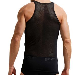 Gauvine Airy Mesh Tank Top 5006 Black