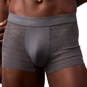 Calvin Klein Sculpt Lace Low Rise Trunk NB3858 Turbulence Grey