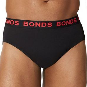 Bonds Elastic Hipster Brief 4-Pack M38DM4 Multi