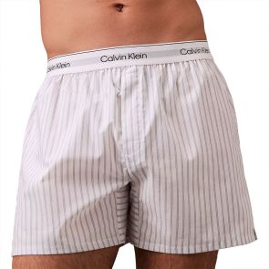 Calvin Klein Cotton Poplin Boxer NM2831 Steady Stripe