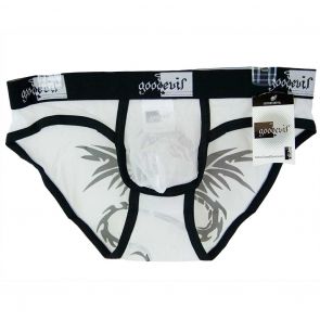 Good Devil Mesh Dragon Brief 6600 White