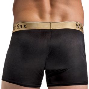 Magic Silk Knit Boxer Shorts 6786 Black