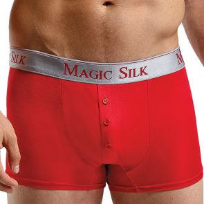 Magic Silk Knit Boxer Shorts 6786 Red