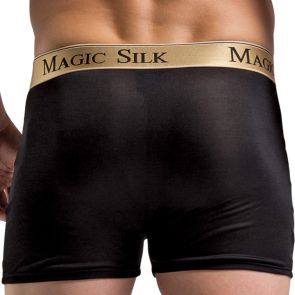 Magic Silk Panel Trunks 6886 Black
