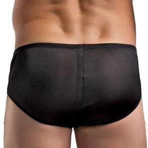 Magic Silk Silk Knit Mini Pouch Short 7006 Black