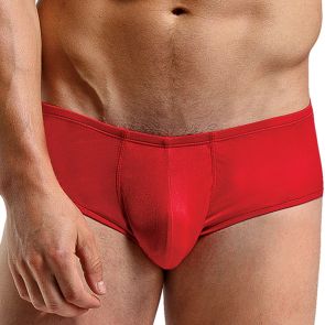 Magic Silk Silk Knit Mini Pouch Short 7006 Red