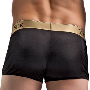 Magic Silk Silk Knit Pouch Short 7186 Black