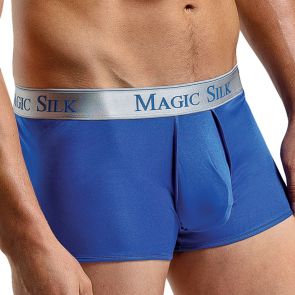 Magic Silk Silk Knit Pouch Short 7186 Cobalt