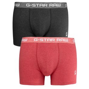 G-Star Raw Classic Heather Trunks 2 Pack D03507 2058 Red/Black
