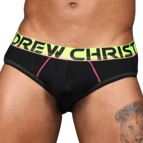 Andrew Christian CoolFlex Modal Brief w/ Show-It 91397 Black