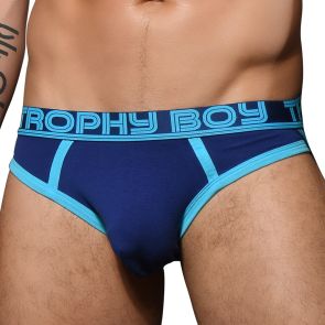 Andrew Christian Trophy Boy Brief Jock 92532 Navy