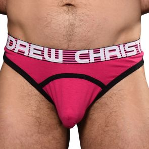 Andrew Christian Almost Naked Retro Thong 93002 Fuchsia